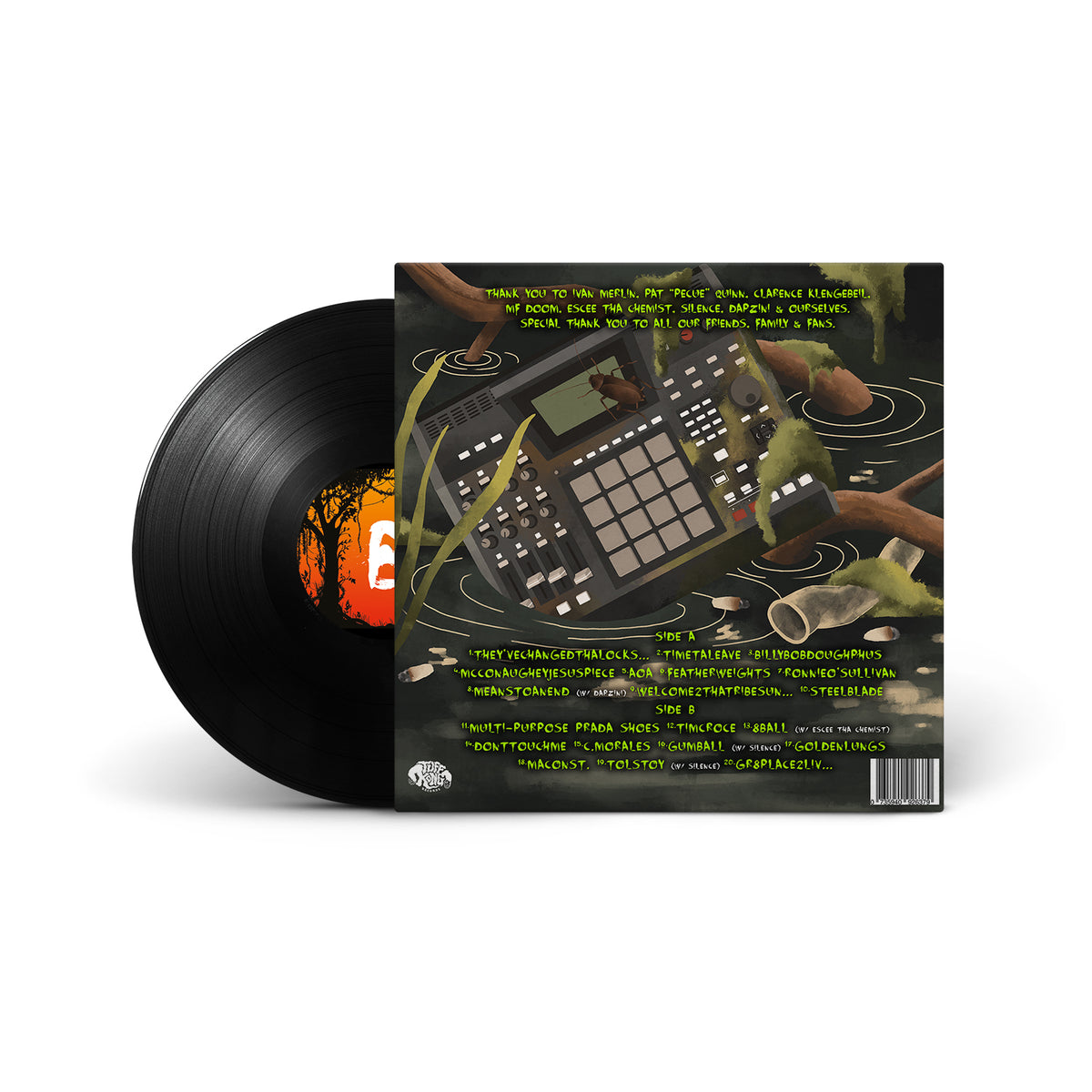 NCL-DØØFUS - Swamp Phonk (Vinyl LP)