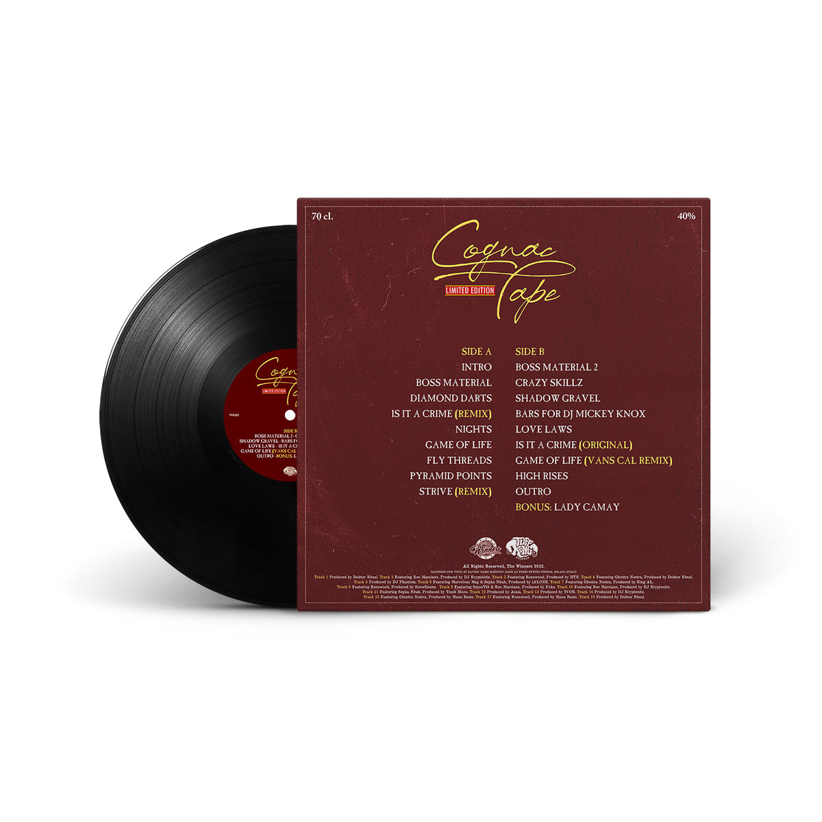Hus Kingpin - Cognac Tape (Vinyl LP)