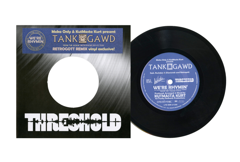 【G-RAP】VIOLAND / COOL FEST Tank Gawd - We're Rhymin' f. Retrogott and Rushden & Diamonds b/w