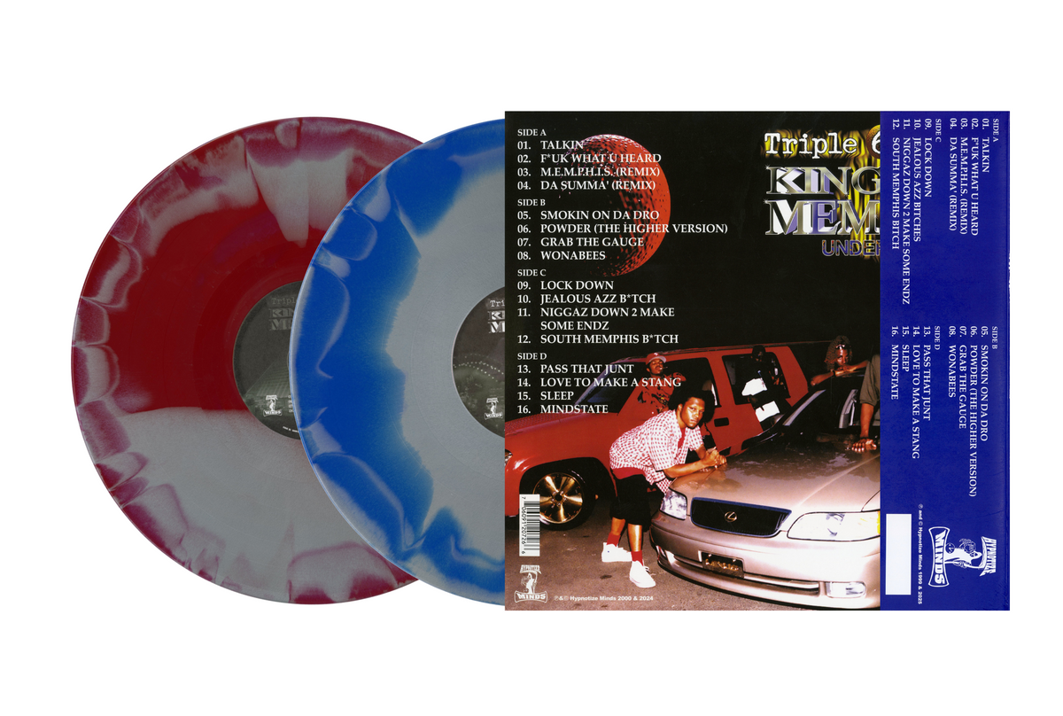 Triple 6 Mafia - Kings of Memphis: Underground Vol 3 (Colored 2xLP Triple 6 Mafia - Kings of Memphis: Underground Vol 3 (Colored 2xLP