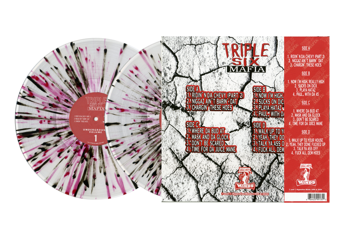 Triple Six Mafia - Underground Vol 1. (Splatter 2xLP w/OBI) Triple Six Mafia - Underground Vol 1. (Splatter 2xLP w/OBI)