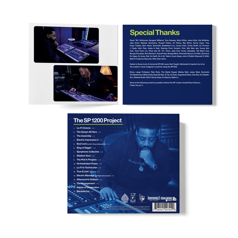 The SP 1200 Project 2: Sounds & Frequencies In Technicolor (CD)