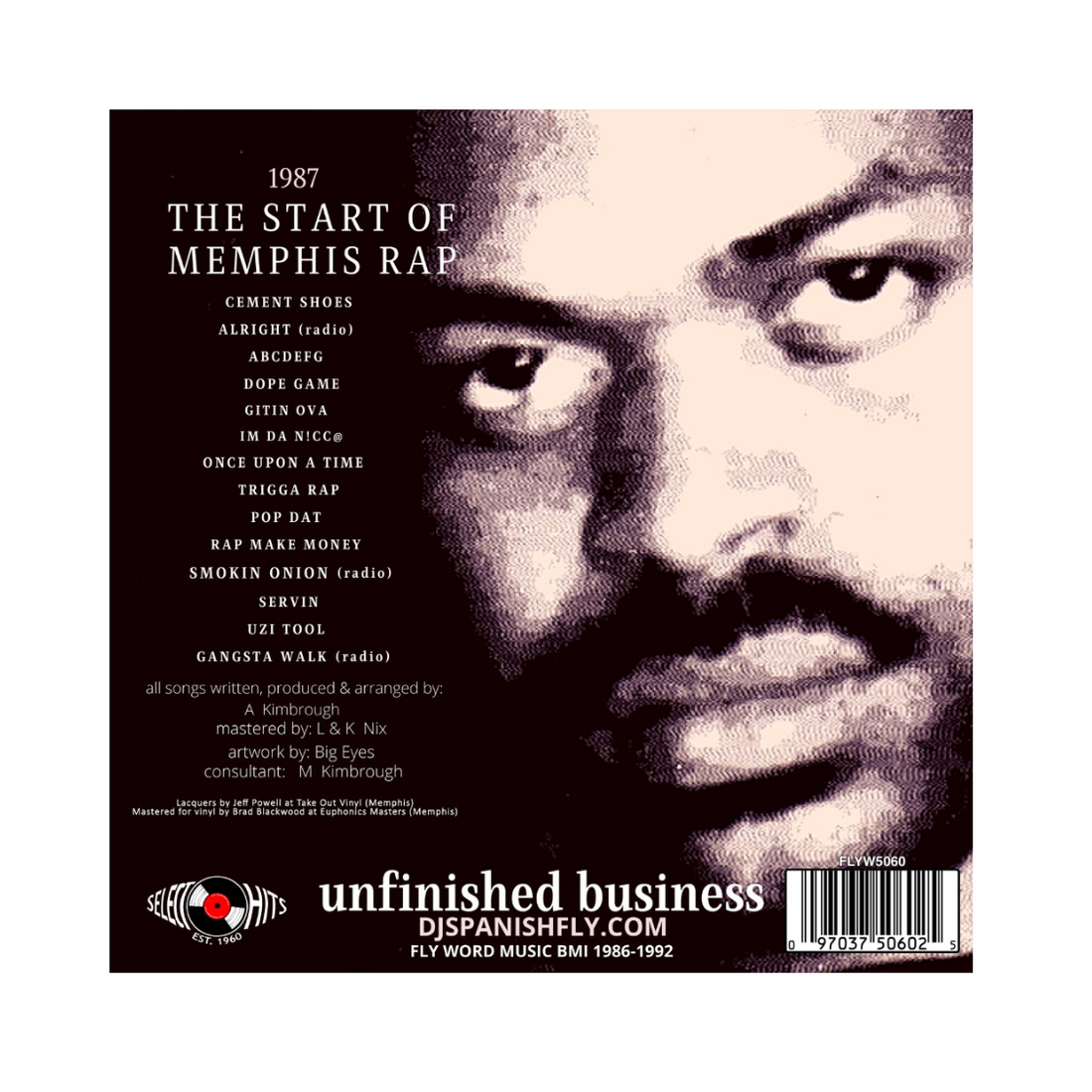 DJ Spanish Fly - Unfinished Business (Colored 2xLP)