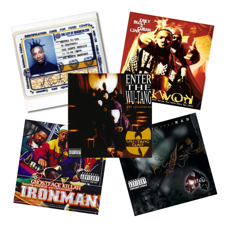 Wu-Tang Clan Freshman Albums (8xLP Bundle)