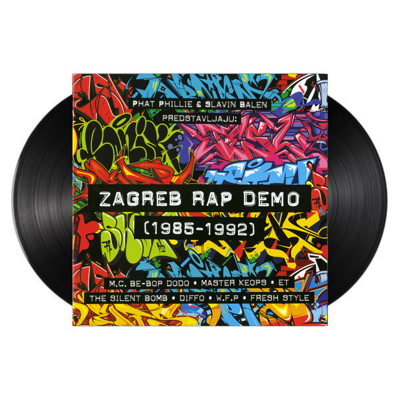 Phat Phillie & Slavin Balen present: Zagreb Rap Demo (1985-1992) - Hip-Hop Behind The Iron Curtain (2xLP)