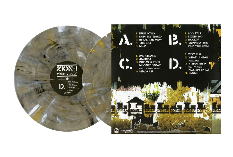 Zion I - True & Livin' (Rutilated Quartz Colored Vinyl 2xLP) Zion I - True & Livin' (Rutilated Quartz Colored Vinyl 2xLP)