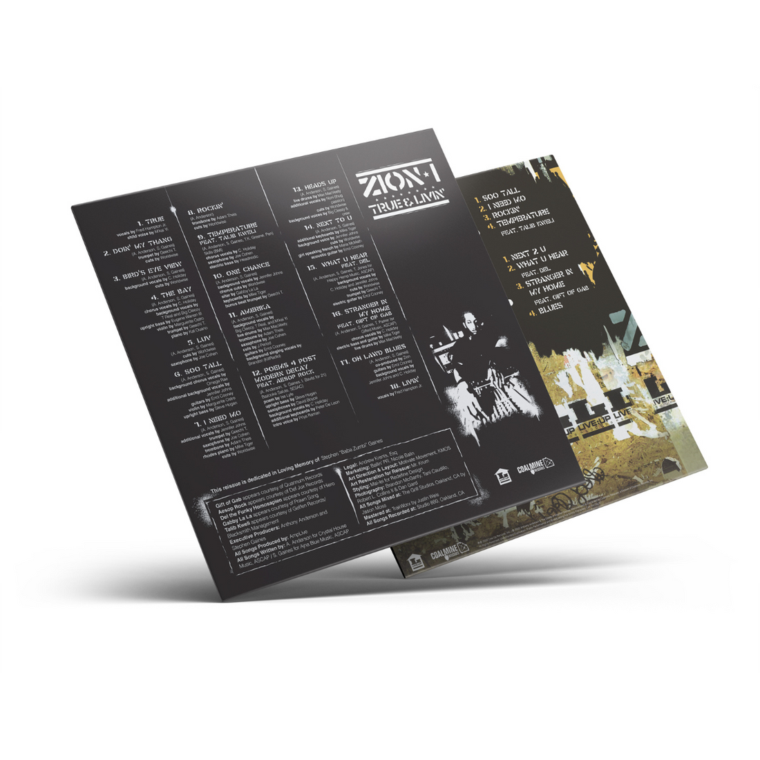 Zion I - True & Livin' (Rutilated Quartz Colored Vinyl 2xLP)