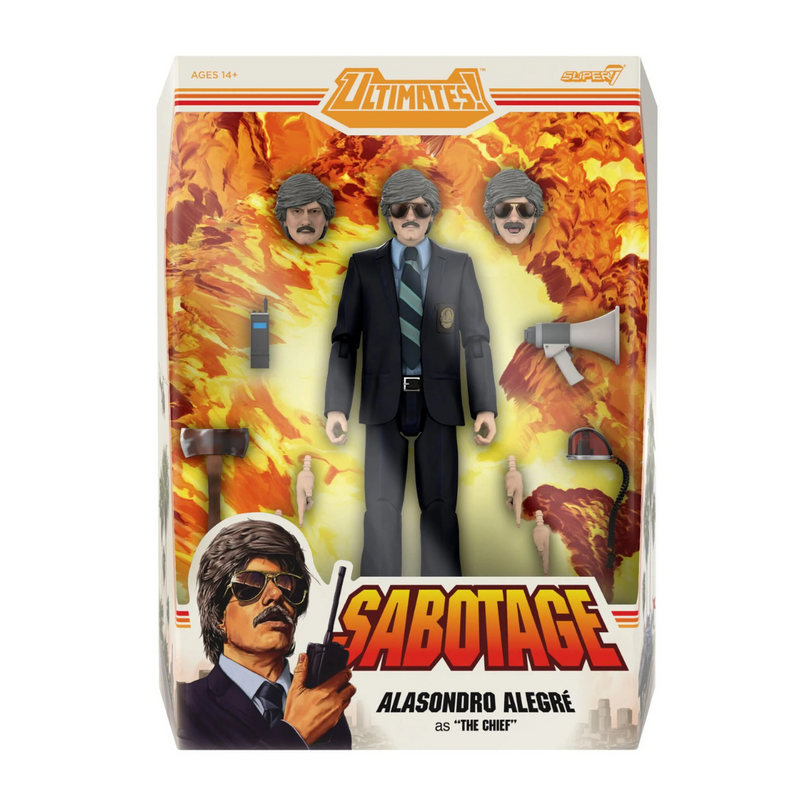 Alasondro Alegré as The Chief Sabotage Ultimates (7" Figure)