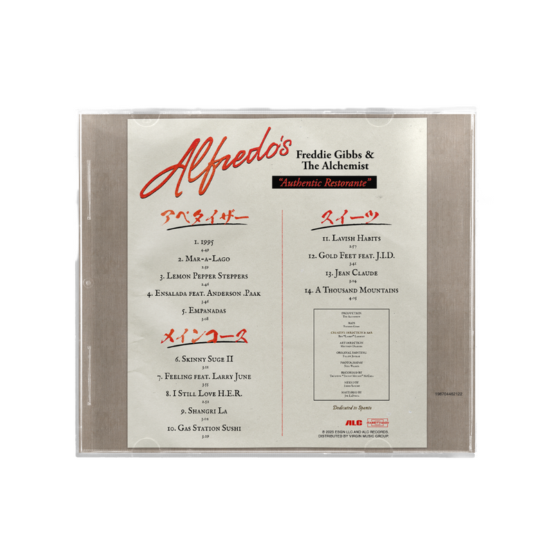 Freddie Gibbs & The Alchemist - Alfredo 2 Alternate Comic Cover (CD) Freddie Gibbs & The Alchemist - Alfredo 2 Alternate Comic Cover (CD)