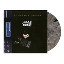 Cover of a Vinyl record with 'Araabmuzik' branding and electronic design elements on a black background.