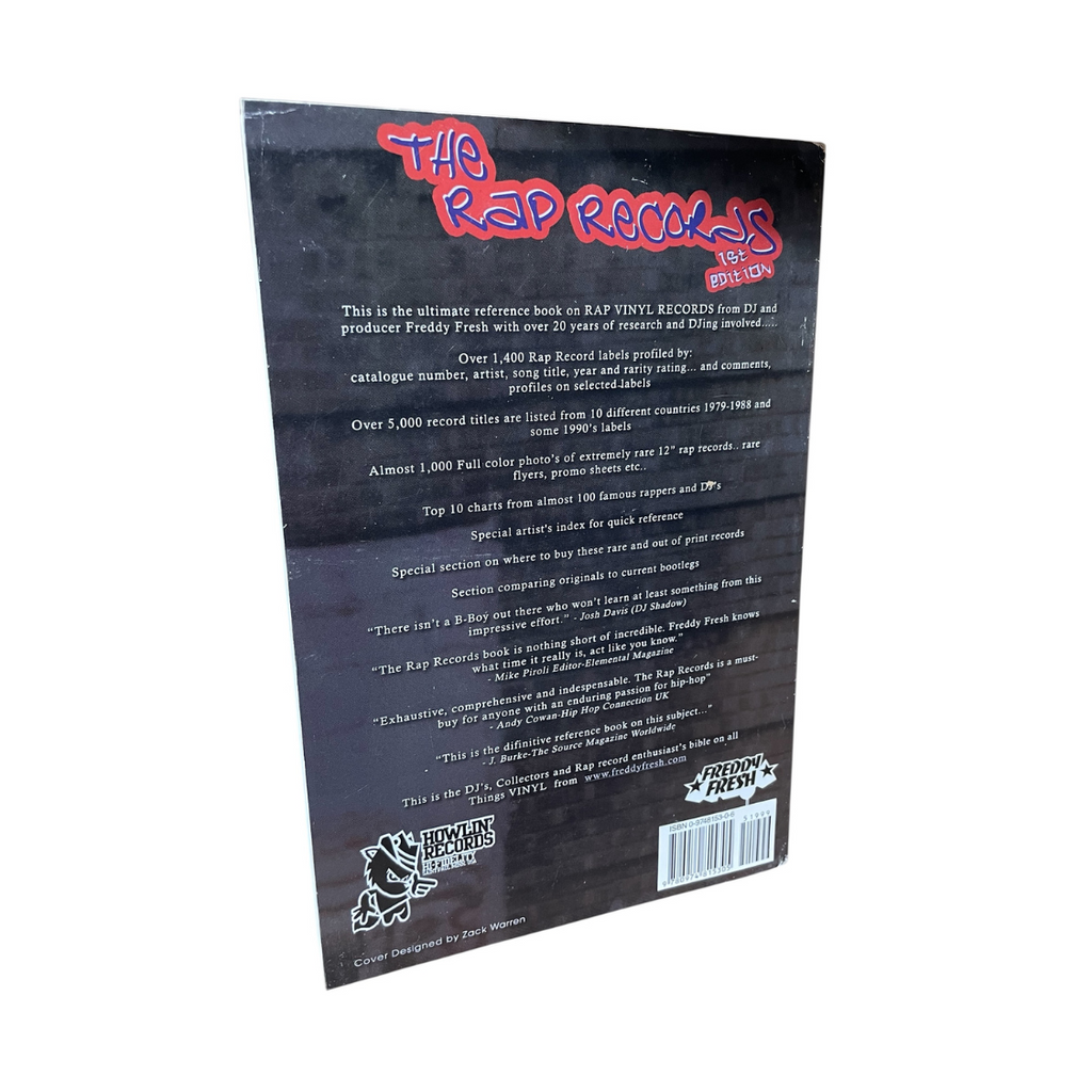 Freddy Fresh Presents: The Rap Records First Edition (Book) Freddy Fresh Presents: The Rap Records First Edition (Book)