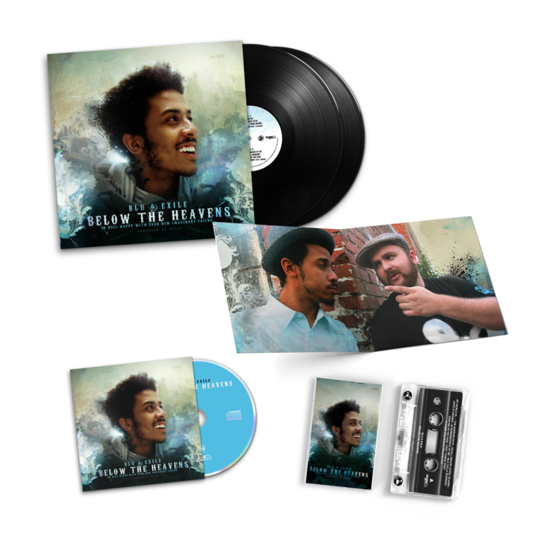 Blu & Exile - Below The Heavens (2xLP+CD+Tape Bundle)