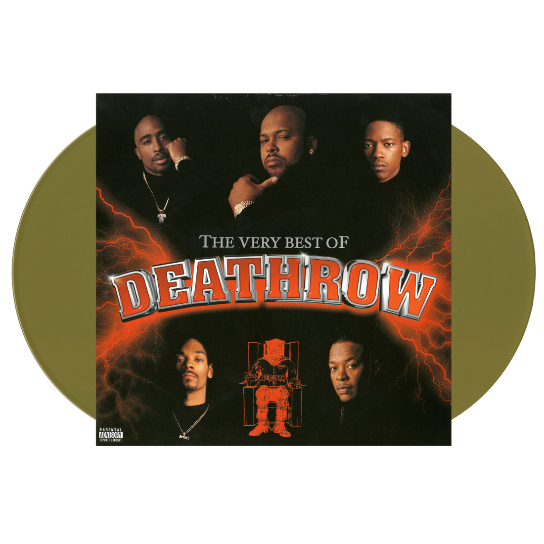 Various Artists - The Very Best of Death Row (Gold Vinyl 2xLP)