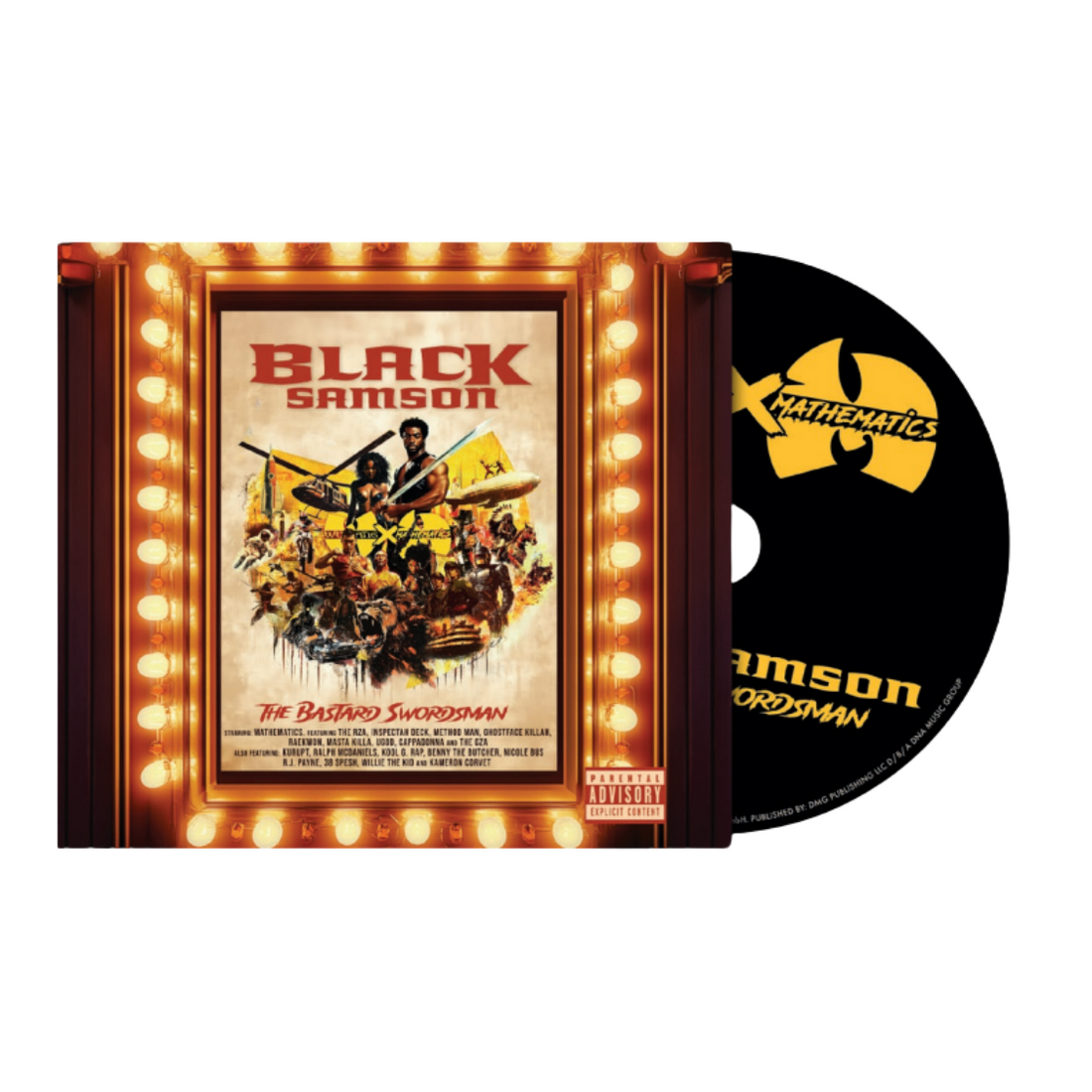 Wu-Tang x Mathematics - Black Samson: The Bastard Swordsman (CD) Wu-Tang x Mathematics - Black Samson: The Bastard Swordsman (CD)