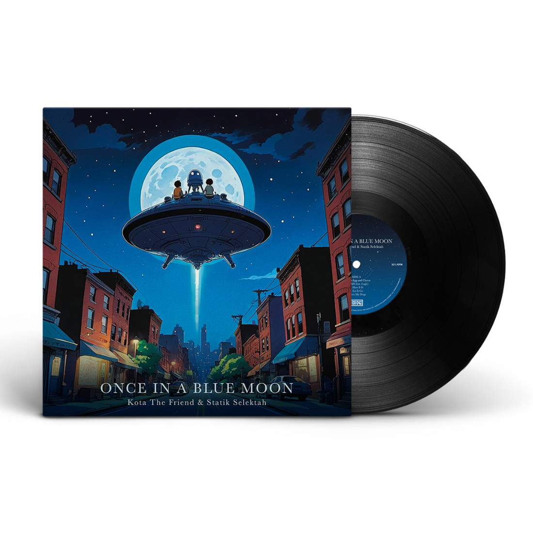 Kota The Friend & Statik Selektah - Once in A Blue Moon (Vinyl LP)