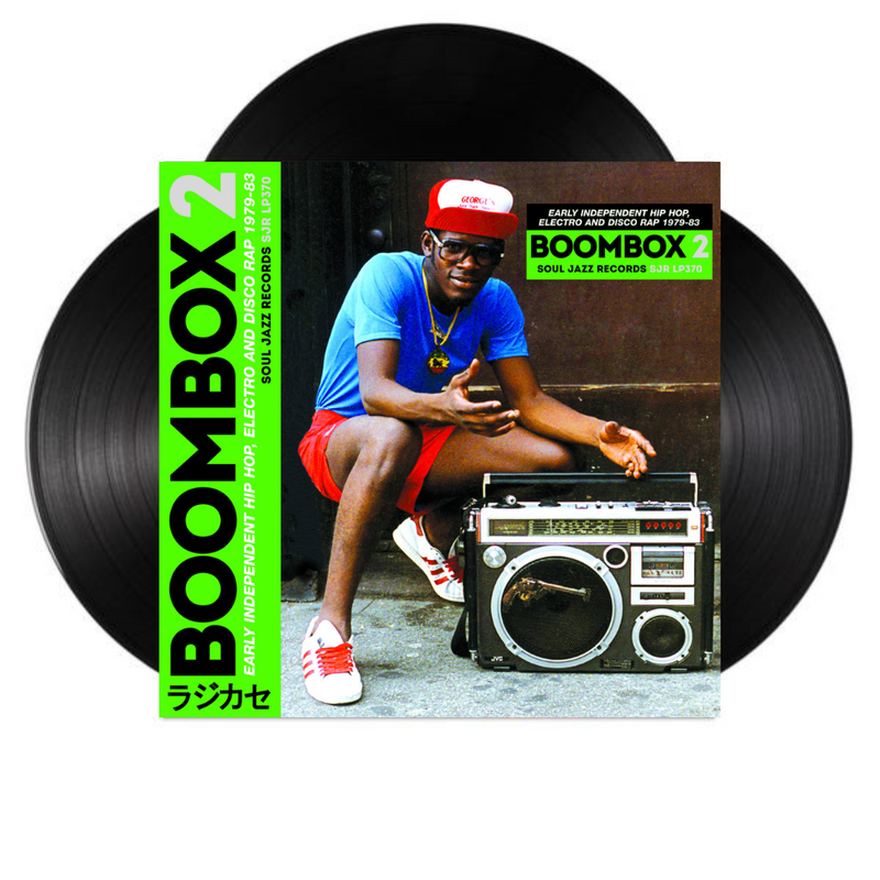 BOOMBOX 2: Early Independent Hip Hop, Electro And Disco Rap 1979-83 (3XLP)