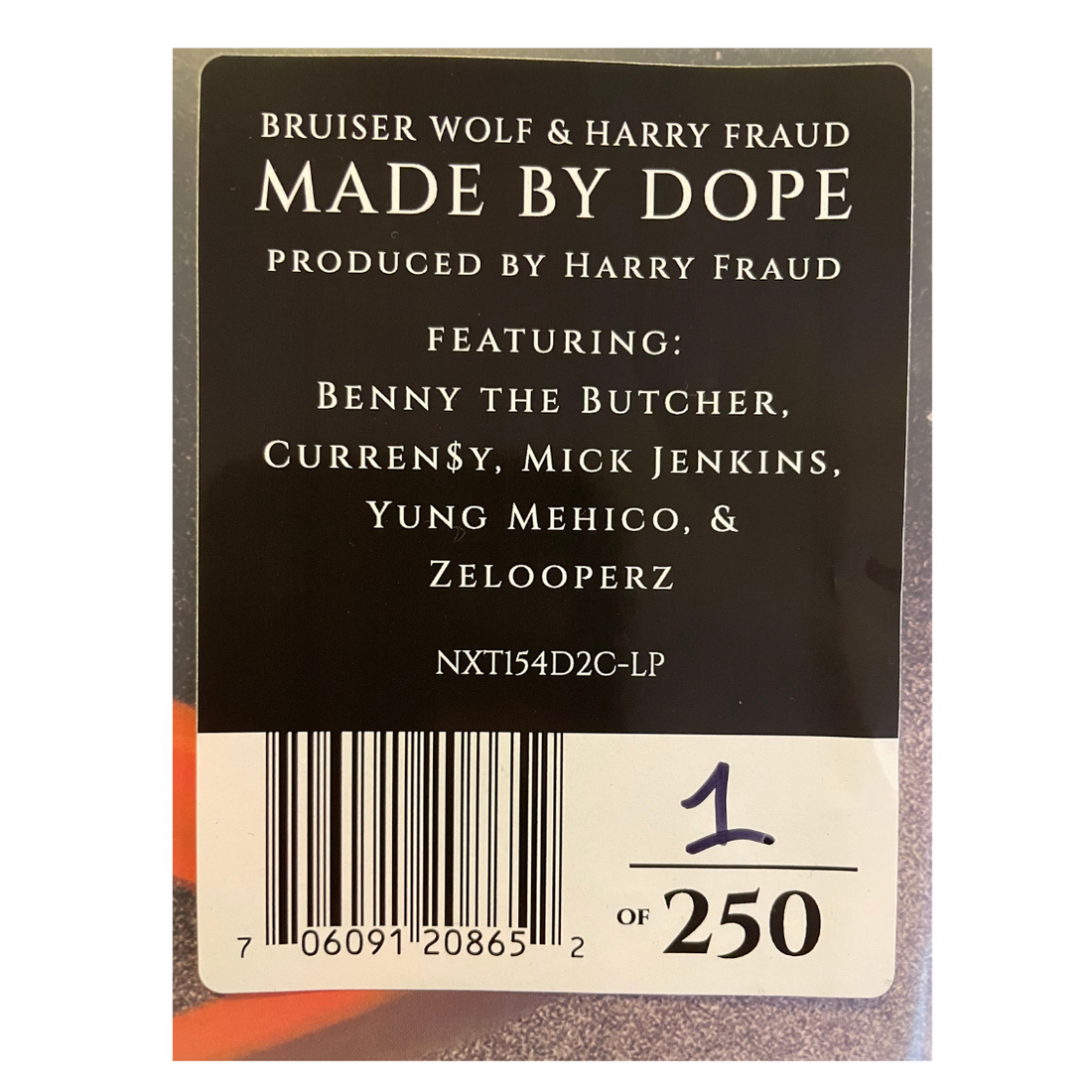 Bruiser Wolf & Harry Fraud - MADE BY DOPE (Deluxe Colored Vinyl LP)