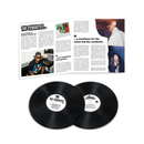 inside of cenobites album with photos of kool keith and godfather don and 2 black records 