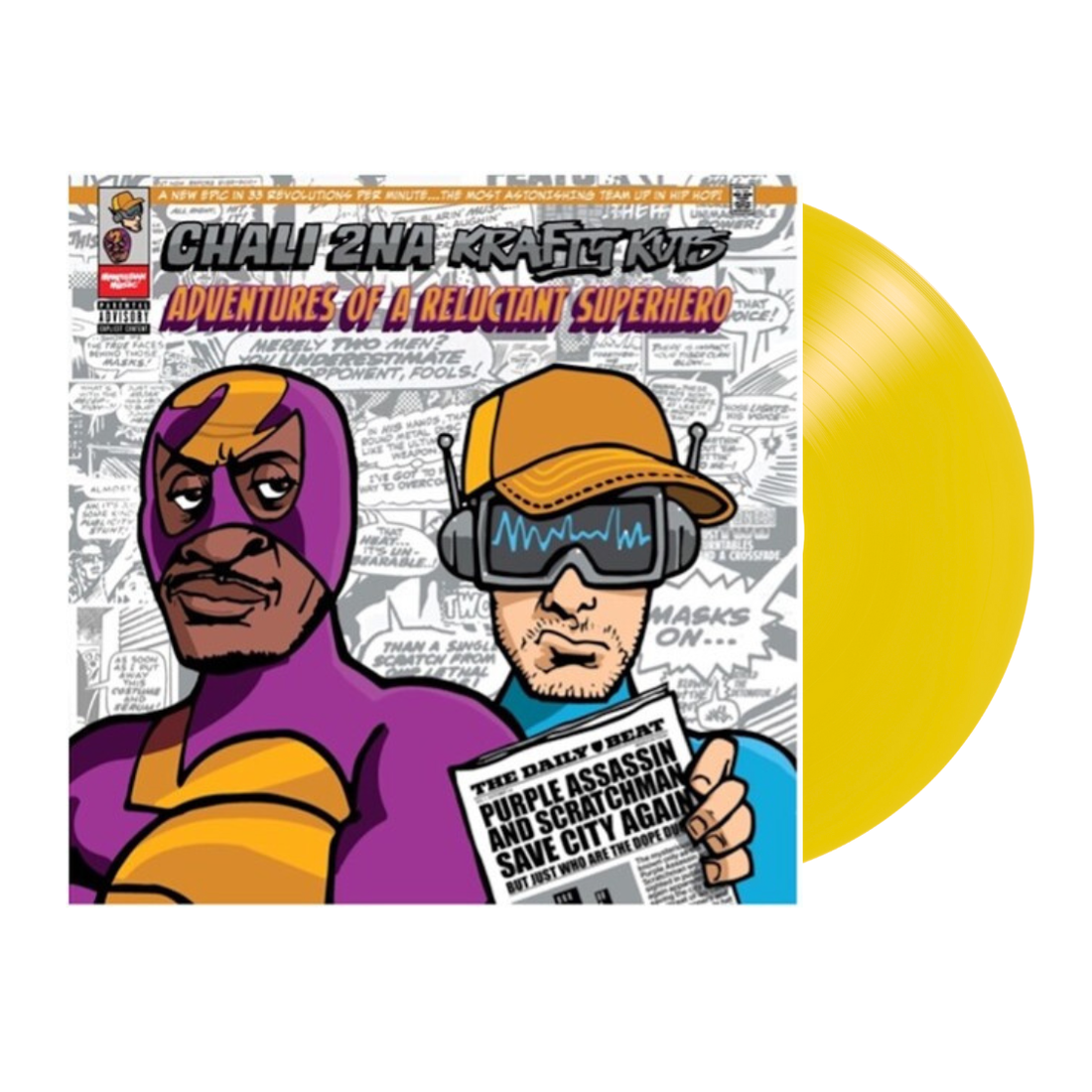 Chali 2na & Krafty Kuts- Adventures of a Reluctant Superhero