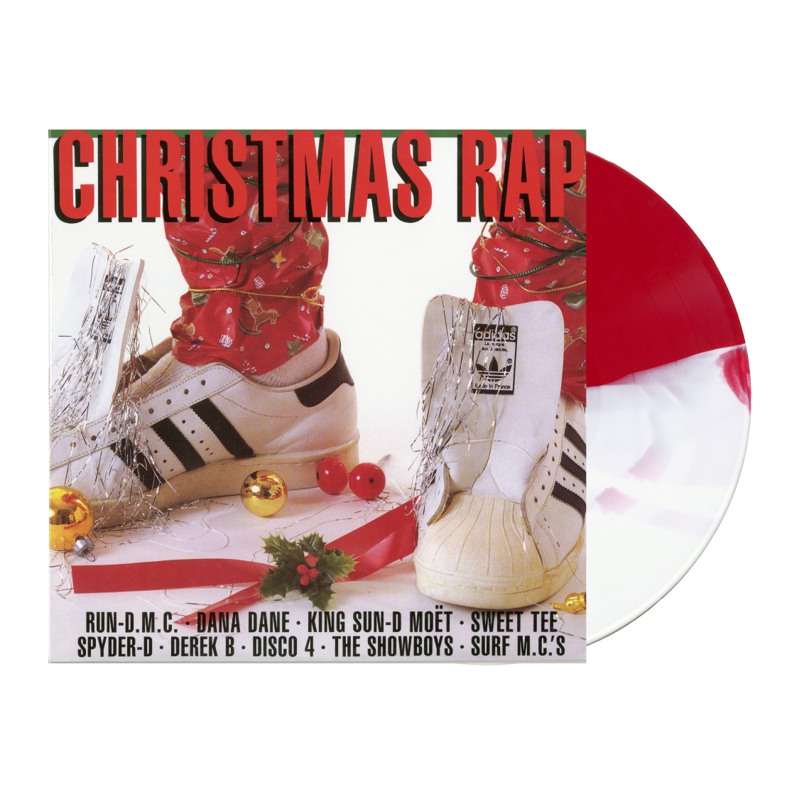 Smas Gift Rapper Cover Various Artists - Christmas Rap (Colored Vinyl LP)