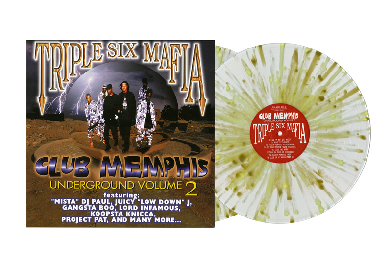 Club Memphis: Underground Vol 2 (Splatter 2xLP w/OBI)