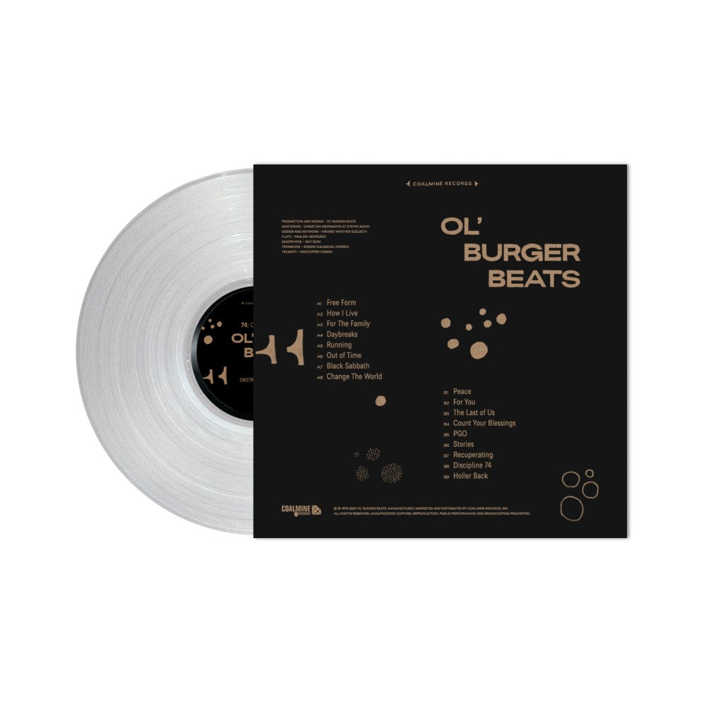 Ol' Burger Beats - 74: Out of Time - Instrumentals (Vinyl LP)