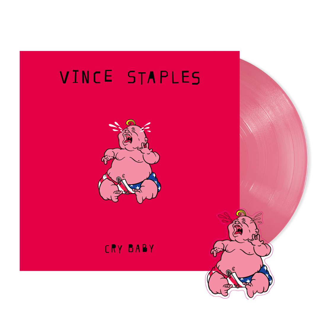 Vince Staples - Cry Baby (Colored Vinyl LP + Exclusive Sticker)