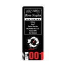 Dead Press record label sticker for Moss Angeles and featured artists