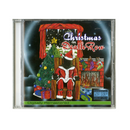 CD cover of 'Christmas on Death Row' with Santa Claus and Christmas tree design.