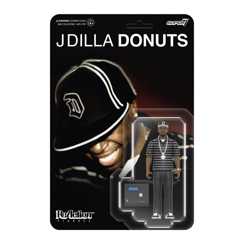 J Dilla (Donuts Smile Album Cover) ReAction (3.75" Figure)