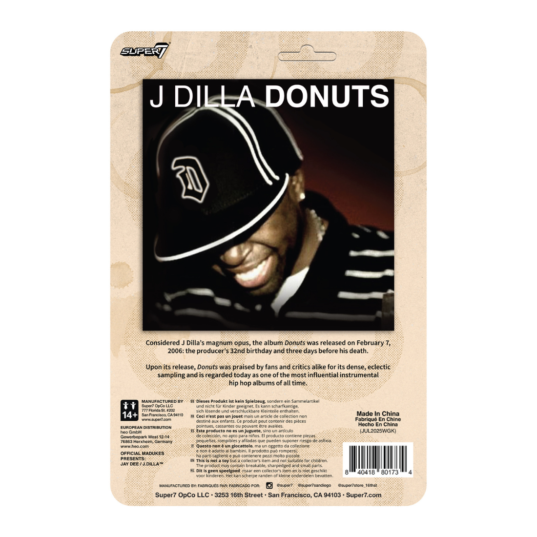 J Dilla (Donuts) ReAction (3.75 J Dilla (Donuts) ReAction (3.75