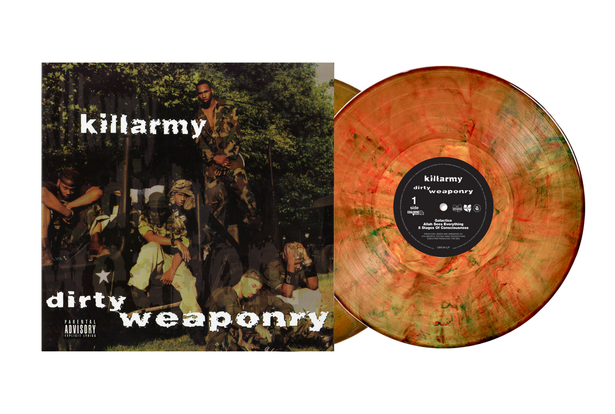 Killarmy - Dirty Weaponry (Napalm Smoke Colored Vinyl 2xLP w/ OBI) Killarmy - Dirty Weaponry (Napalm Smoke Colored Vinyl 2xLP w/ OBI)