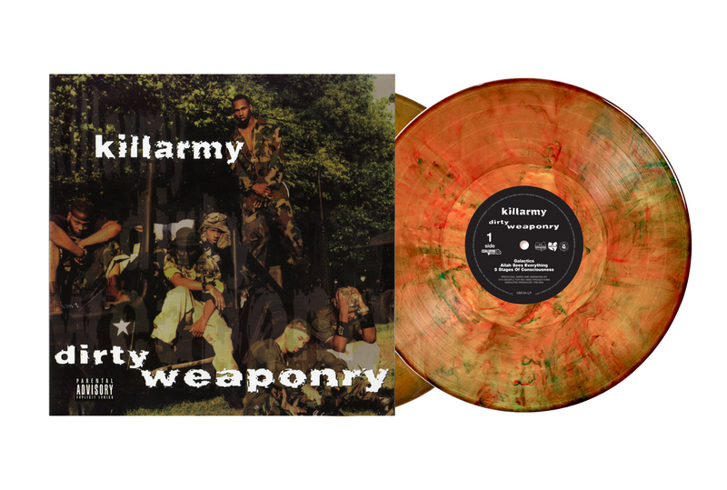 Killarmy - Dirty Weaponry (Napalm Smoke Colored Vinyl 2xLP w/ OBI) Killarmy - Dirty Weaponry (Napalm Smoke Colored Vinyl 2xLP w/ OBI)