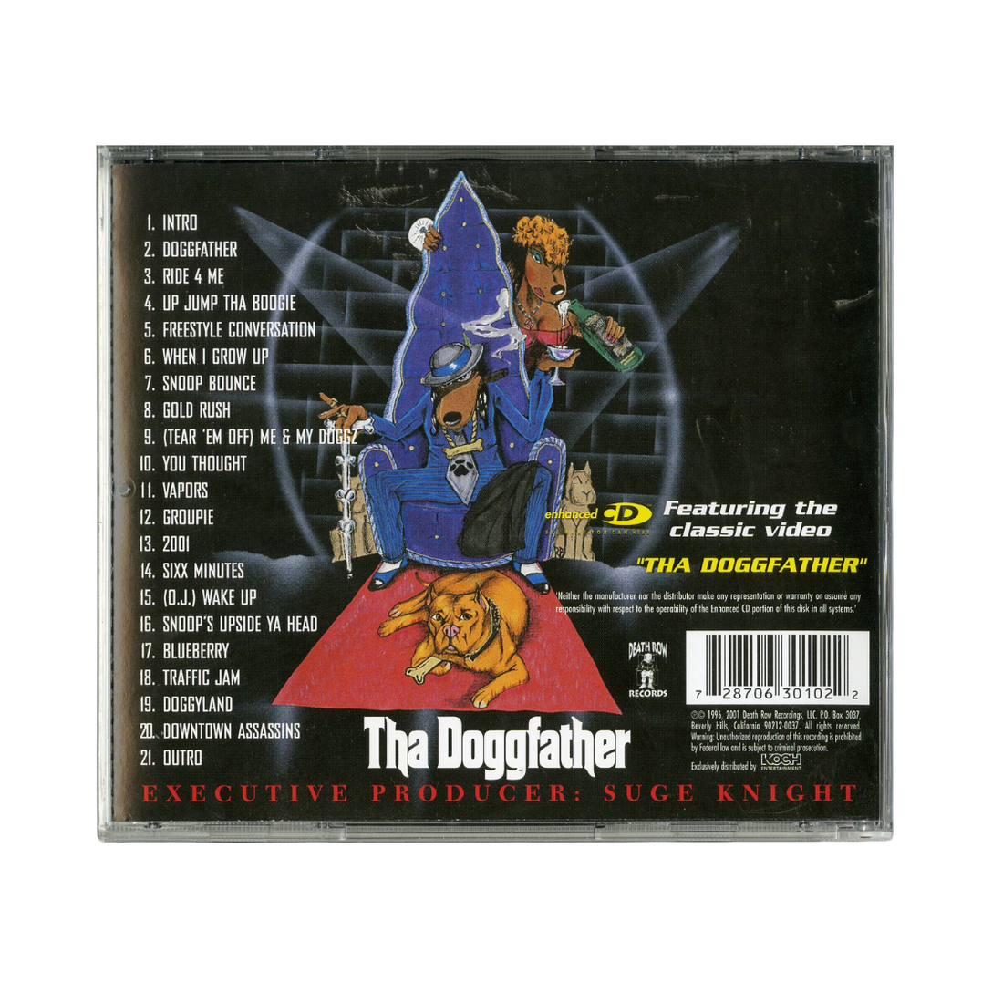 Snoop Dogg - Tha Doggfather (CD) Snoop Dogg - Tha Doggfather (CD)