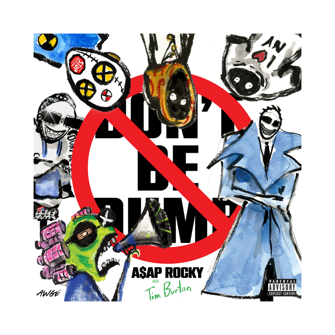 A$AP Rocky - Don't Be Dumb (CD)