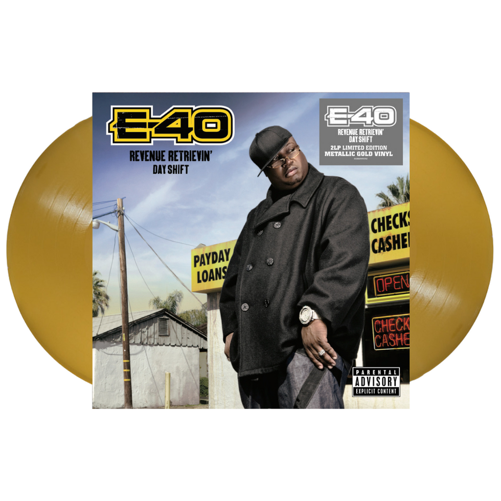 E-40 - Revenue Retrievin': Day Shift (Colored Vinyl 2xLP) E-40 - Revenue Retrievin': Day Shift (Colored Vinyl 2xLP)