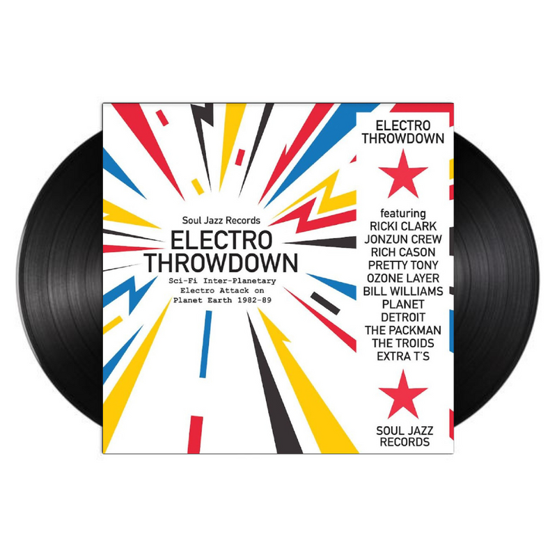 ELECTRO THROWDOWN – Sci-Fi Inter-Planetary Electro Attack on Planet Earth 1982-89 (2xLP)