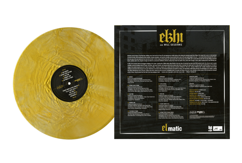 Elzhi - Elmatic (Gold Nugget Colored Vinyl LP)