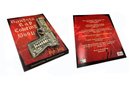 Gangsta Rap Coloring Book with gun illustration on red cover