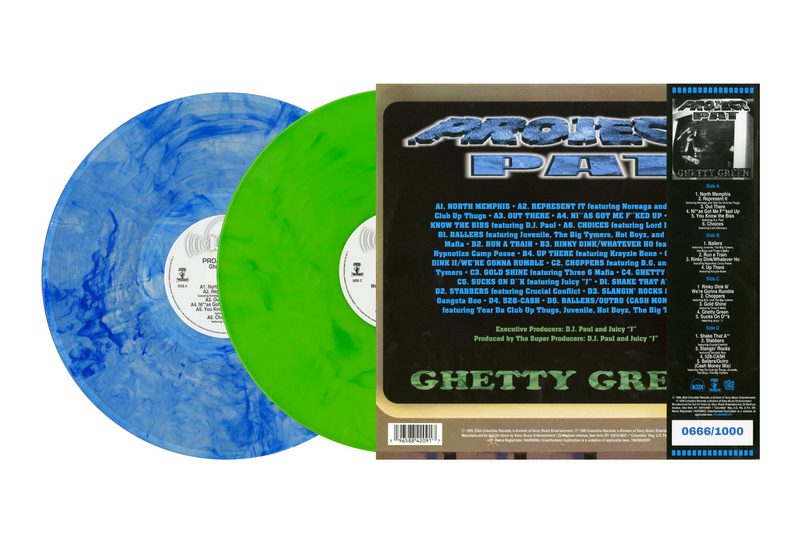 Ghetty Green (Sapphire Smoke & "Ghetty Green" 2xLP w/OBI)