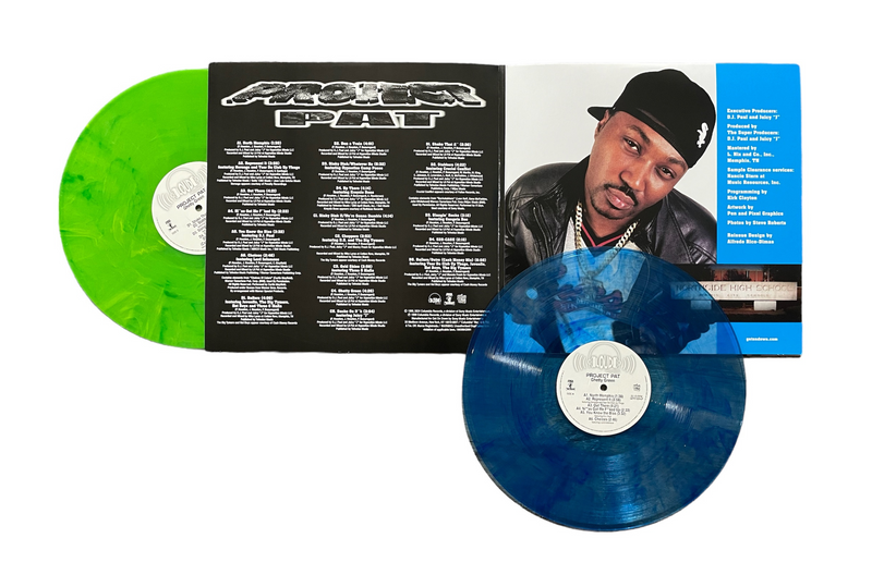 Project Pat - Ghetty Green (Blue Smoke & Ghetty Green Vinyl 2xLP) Project Pat - Ghetty Green (Blue Smoke & Ghetty Green Vinyl 2xLP)
