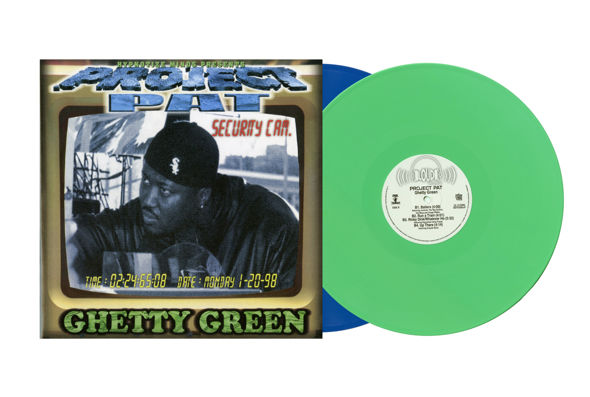 Project Pat - Ghetty Green (Aqua Blue & Mint Green 2xLP w/OBI)