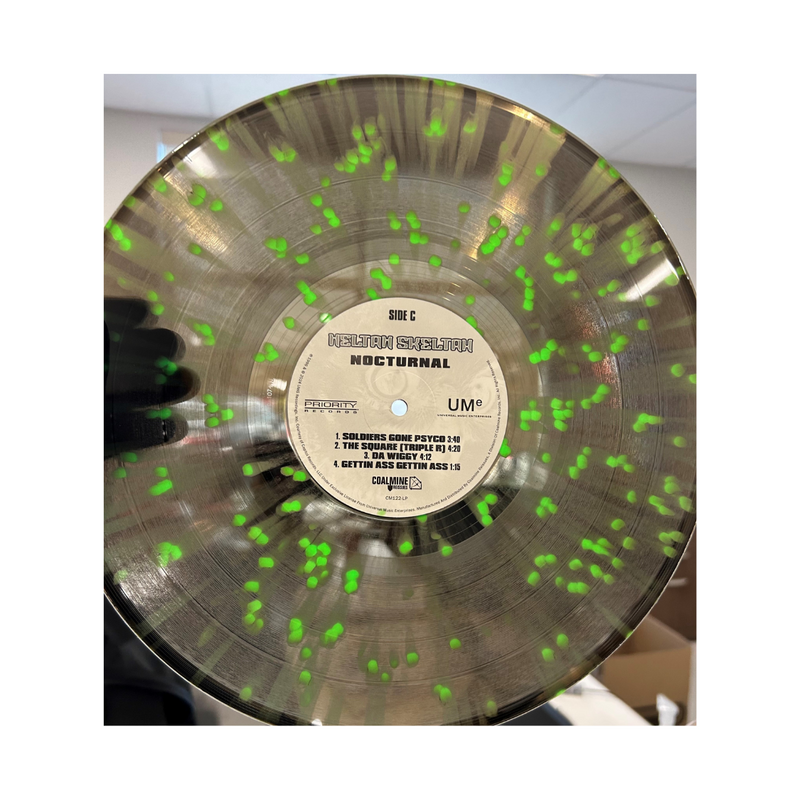 Nocturnal (Midnight Glass with Infrared & Neon Green Splatter Colored 2xLP)