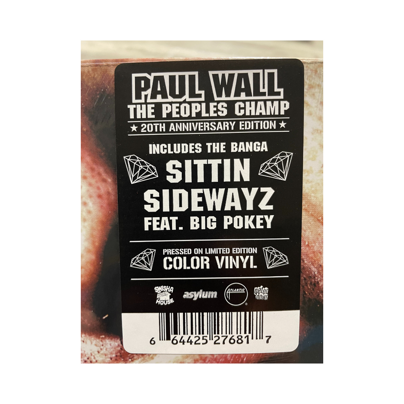 Paul Wall - The People's Champ (Silver Smoke Vinyl 2xLP) Paul Wall - The People's Champ (Silver Smoke Vinyl 2xLP)