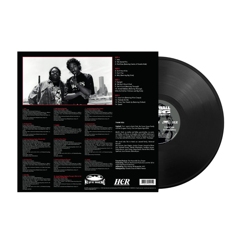 Mr 8 BALL G-RAP G-FUNK レコード Eightball & MJG - In Our Lifetime (Colored Vinyl 2xLP)