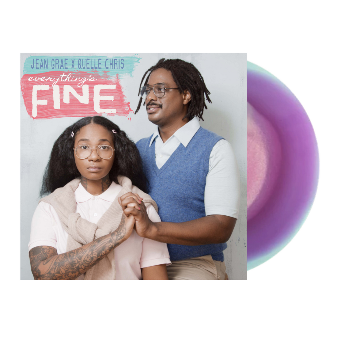洋楽 JEAN GRAE x Quelle Chris Still Sealed!! Jean Grae & Chris Quelle - Everything Is Fine (Colored Vinyl LP)