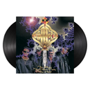 Vinyl records with a colorful album cover featuring a gold Jodeci emblem and text.