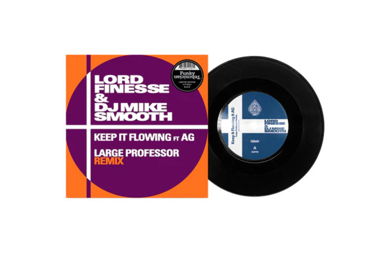 Lord Finesse - Keep It Flowing ft A.G. (Large Professor Remix) (7