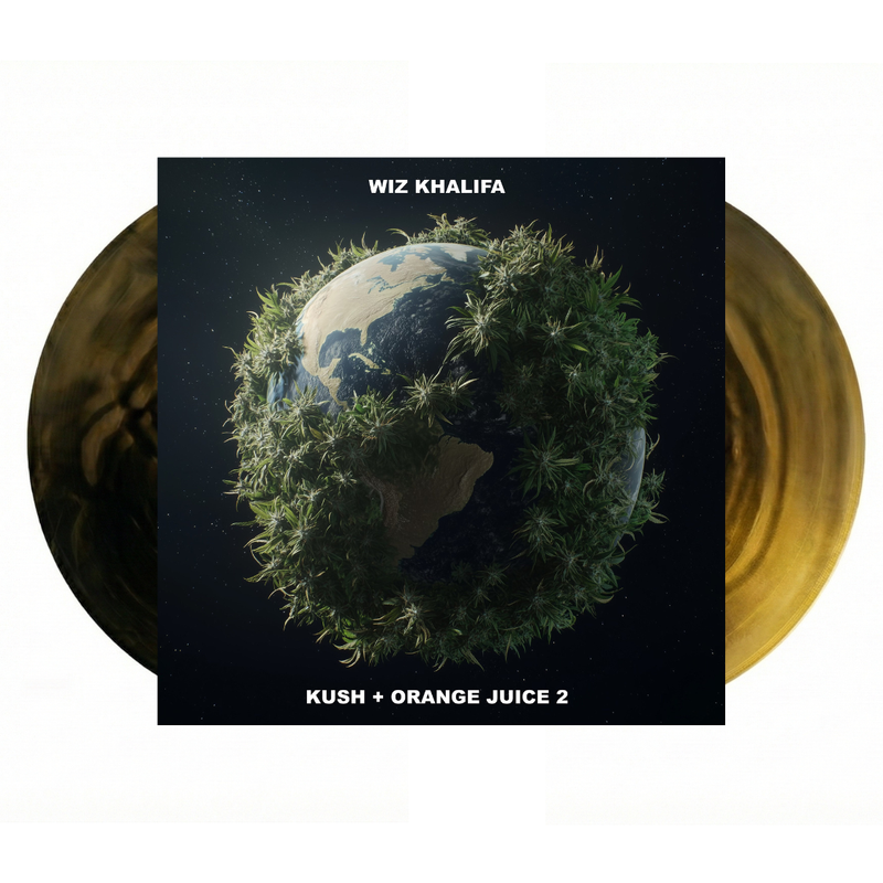 新品未開封 Wiz Khalifa ブルー・ヴァイナル仕様 LP シールド Rolling Papers (10th Anniversary Edition) [Blue] Vinyl - Wiz