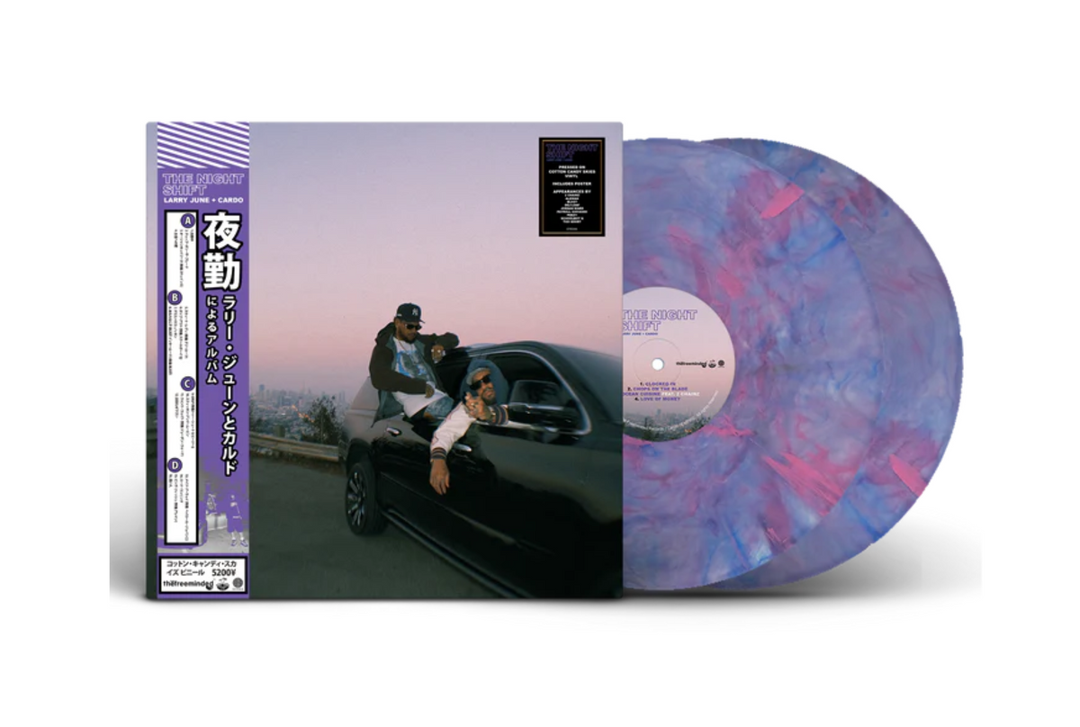 CARNATION HIGH & LOW LPレコード Larry June & Cardo - The Night Shift (Colored Vinyl 2xLP)